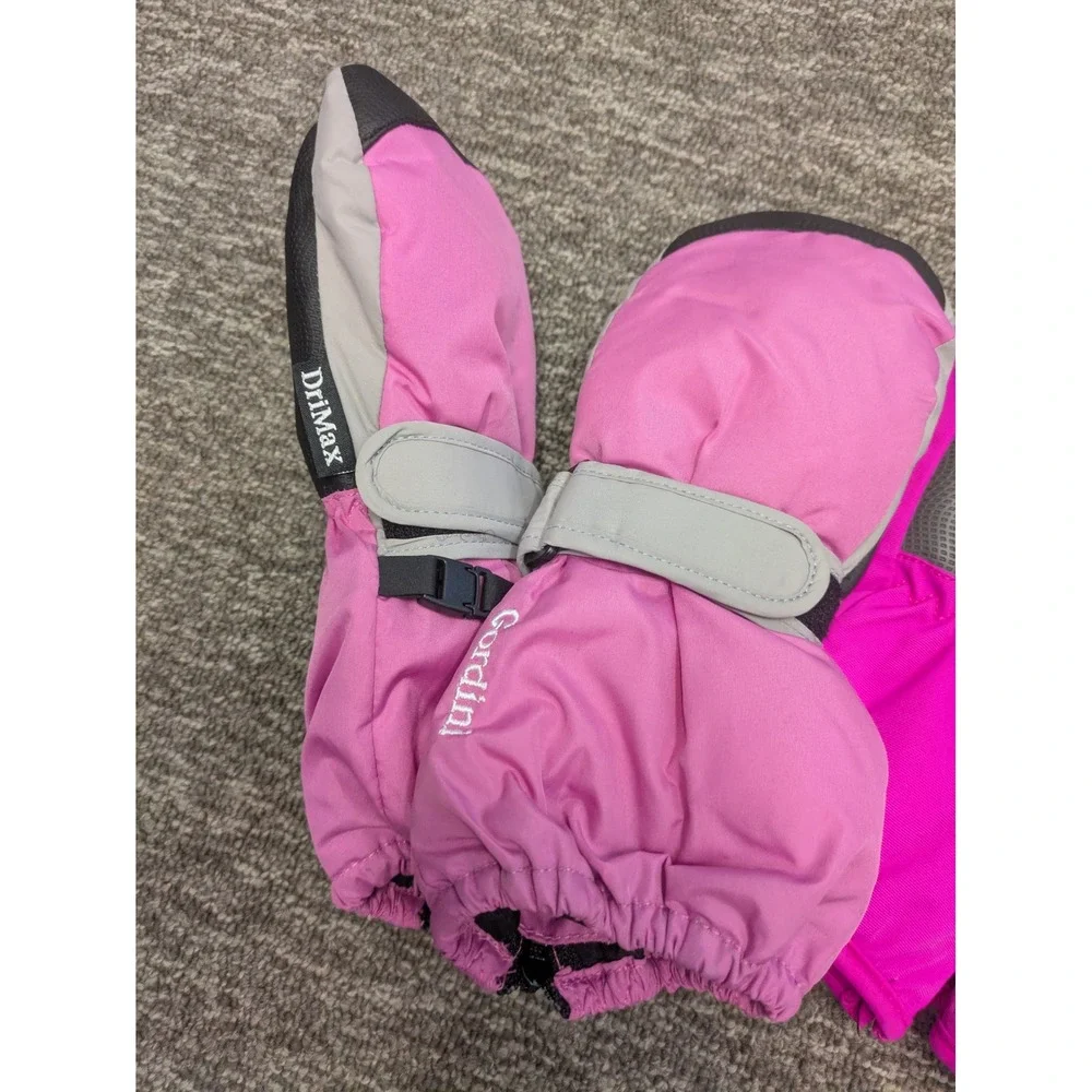 Kids Gordini DriMax and Head Winter Mittens Bundle Pink‎ Purple 2 Pairs